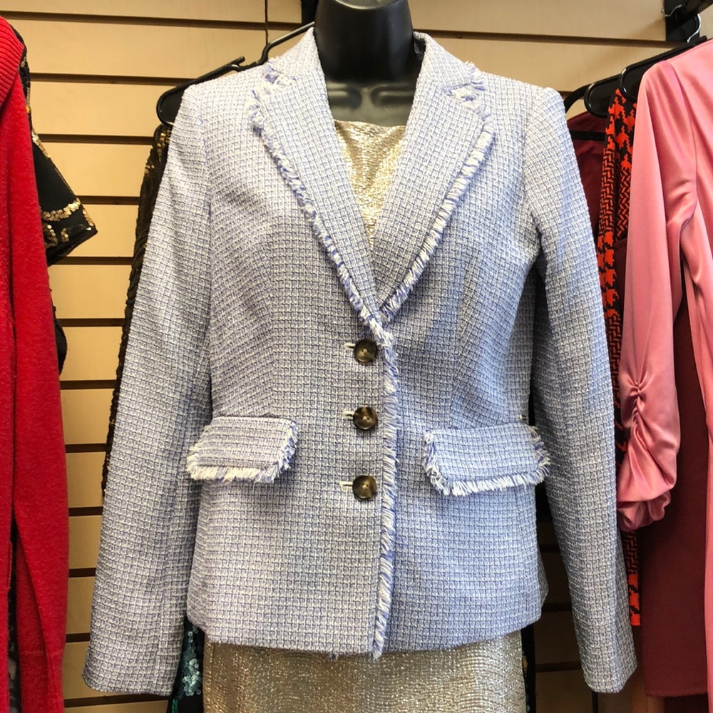 DKNY tweeded blazer